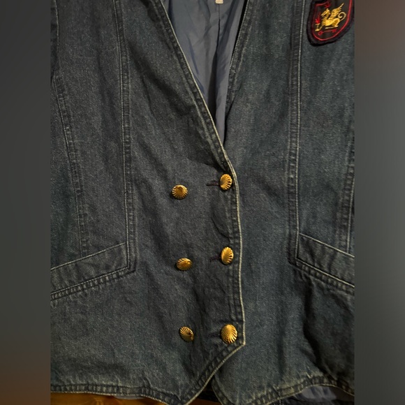 Vintage conviction de jacdale  jeans jacket. Made in Hong Kong - Picture 3 of 9